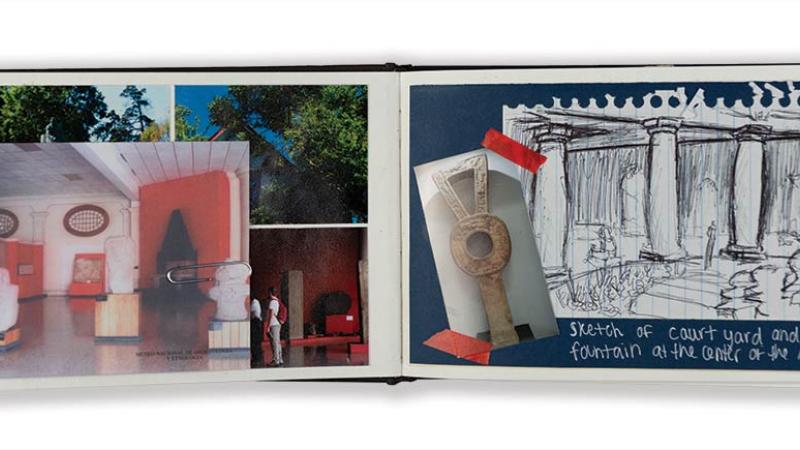  Morrin assembled a detailed journal with photos, pencil sketches and written entries created during his time in Guatemala. Remaining photos, provided by Morrin.