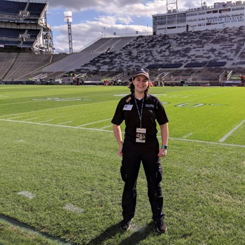 Paramedic students join Penn State EMS at home football games